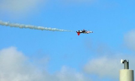 Türk Yıldızları'nın gösterisi ilgiyle izlendi