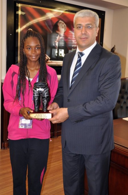 Türkçe Olimpiyatları İçin Gelen Öğrenciler Başsavcıyı Ziyaret Etti