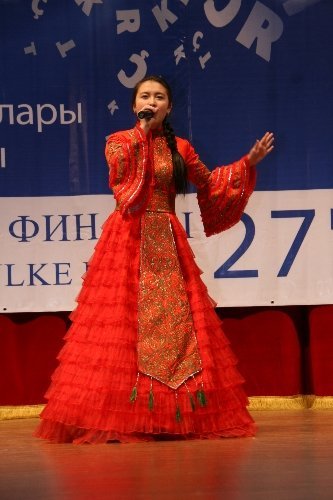 Türkçe olimpiyatlarında sahne Kazakistan’ın