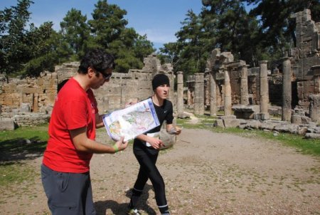 Türkiye, antik kentlerde oryantiring yarışlarıyla dünyada bir ilke imza attı
