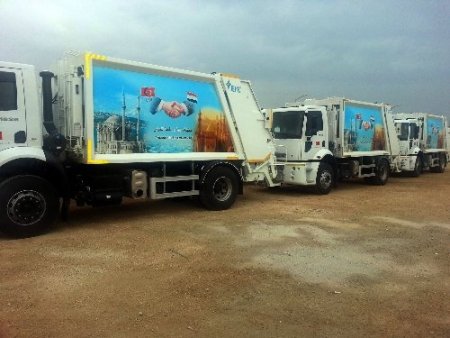 Türkiye, Mısır’a 150 adet çöp kamyonu gönderiyor