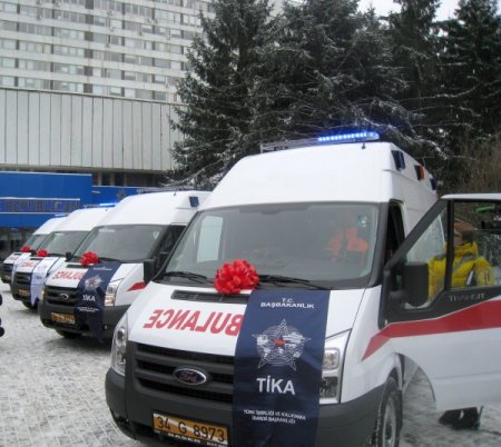 Türkiye, Moldova'ya 5 Adet Ambulans Hibe Etti