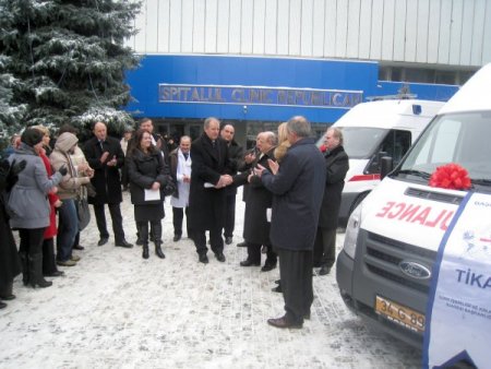 Türkiye, Moldova'ya 5 Adet Ambulans Hibe Etti