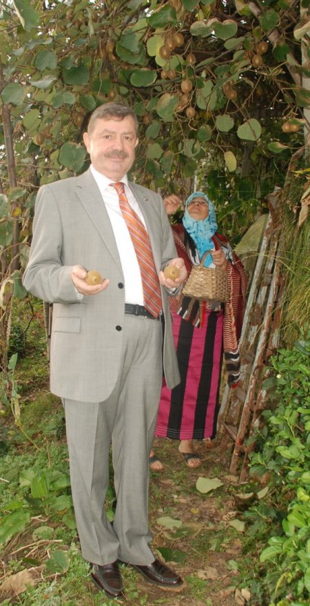 'Türkiye, organik kivi üretimiyle dünyada adından söz ettirecek'