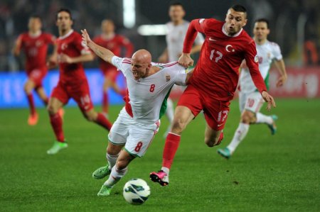Türkiye: 0 - Macaristan: 0 (İlk yarı)