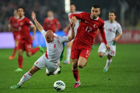 Türkiye: 0 - Macaristan: 0 (İlk yarı)