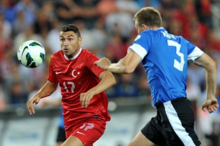 Türkiye: 1 - Estonya: 0 (İlk Yarı)