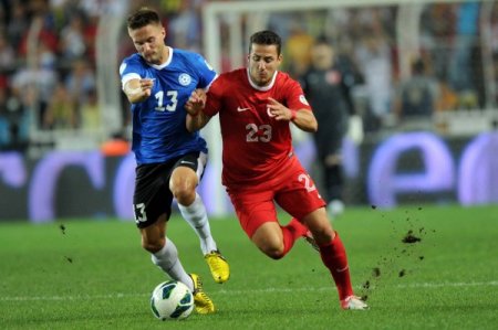 Türkiye: 1 - Estonya: 0 (İlk Yarı)