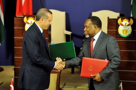 Türkiye İle Güney Afrika Arasında Ortak Bildiri İmzalandı