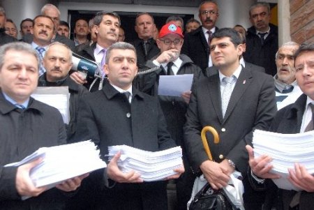 Türkiye Kamu Sen Samsun Şubesi'nden dilekçeli eylem