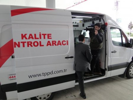 Türkiye Petrolleri'nden Kalite Kontrol Aracı İle Akaryakıt Denetimi