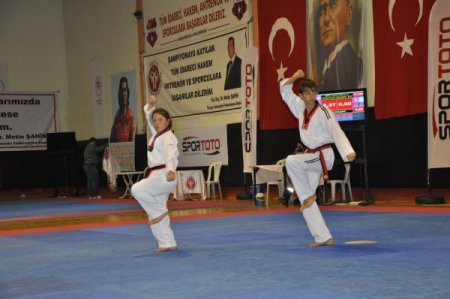 Türkiye Poomse Tekvando Şampiyonası sona erdi