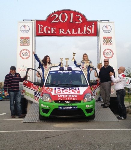 Türkiye Ralli Şampiyonu Burcu Almanya’yı fethetti