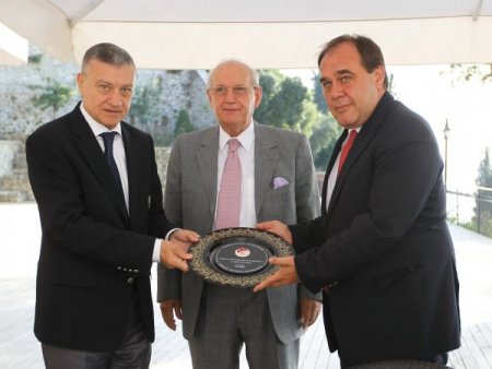 Türkiye - Romanya resmi maç yemeği yenildi