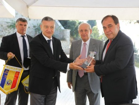 Türkiye - Romanya resmi maç yemeği yenildi