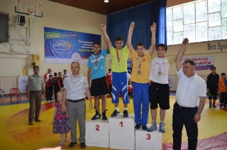 Türkiye serbest güreş müsabakaları sona erdi