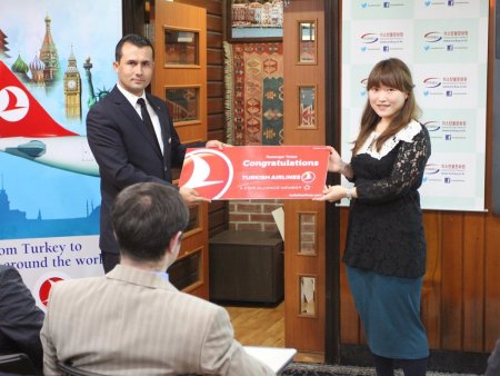 Türkiye sevdalısı Koreliler ödüllerini aldı