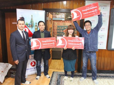 Türkiye sevdalısı Koreliler ödüllerini aldı