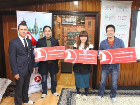 Türkiye sevdalısı Koreliler ödüllerini aldı