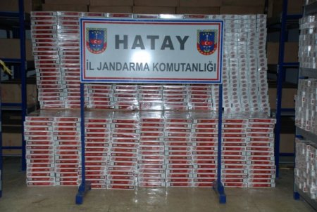 Türkiye-suriye Arasındaki Tampon Bölgede Kaçak Sigara Operasyonu