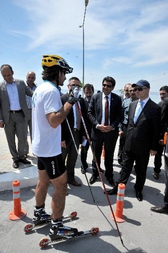 Türkiye Tekerlekli Kayak Şampiyonası Beylikdüzü’nde başlıyor