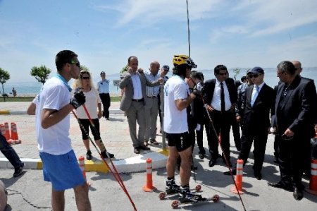 Türkiye Tekerlekli Kayak Şampiyonası Beylikdüzü’nde başlıyor