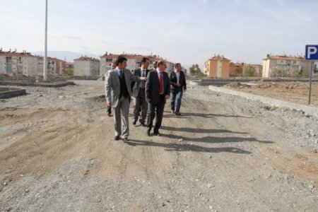 Türkiye’de ilk olacak sürücü pisti inşaatı devam ediyor