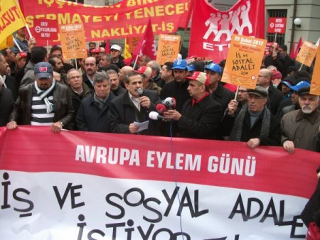 Türkiye'den Avrupalı İşçilere Destek