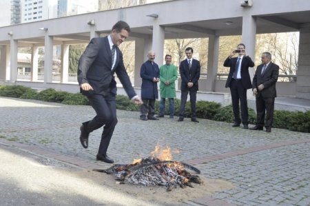 Türkiye'nin Bakü Büyükelçiliği'nde nevruz etkinliği düzenlendi