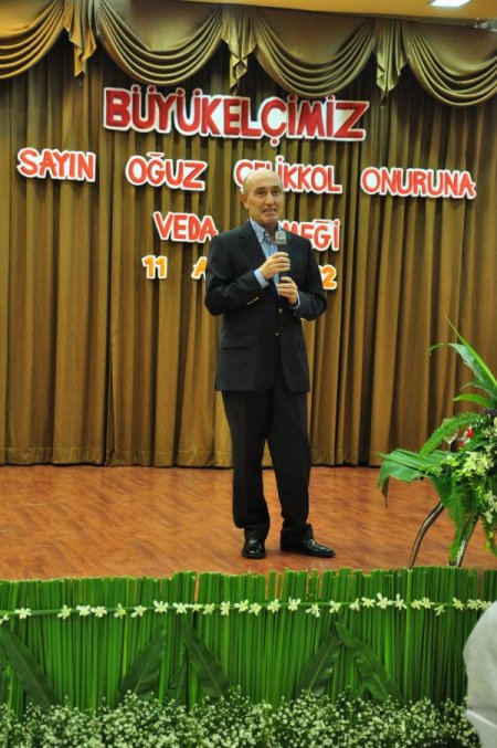 Türkiye'nin Bangkok Büyükelçisi için veda yemeği verildi