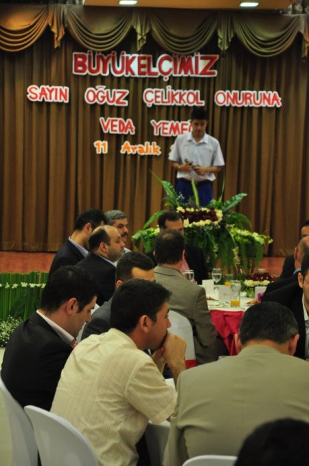 Türkiye'nin Bangkok Büyükelçisi için veda yemeği verildi