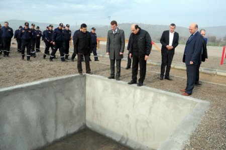 Türkiye'nin dördüncü büyük itfaiye eğitim sahası Balıkesir'de yapılıyor