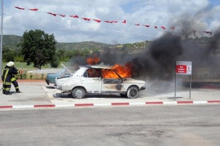 Türkiye'nin dördüncü büyük itfaiye eğitim sahası hizmete girdi