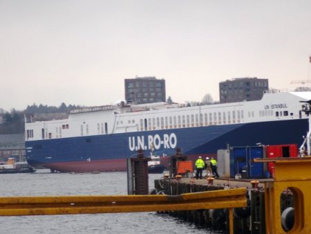 Türkiye’nin en büyük Ro-Ro gemisi