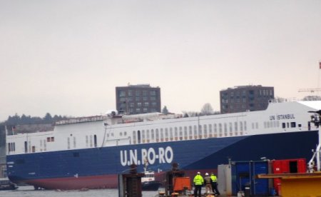 Türkiye’nin en büyük Ro-Ro gemisi