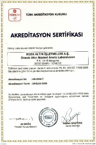 Türkiye'nin İlk Akredite Altın Tahlil Laboratuvarı Koza'nın