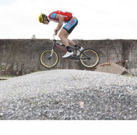 Türkiye’nin İlk BMX pisti test edildi