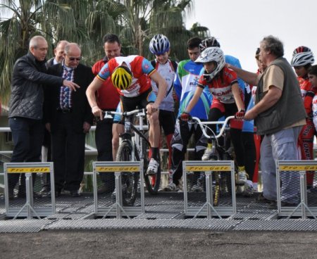 Türkiye’nin İlk BMX pisti test edildi