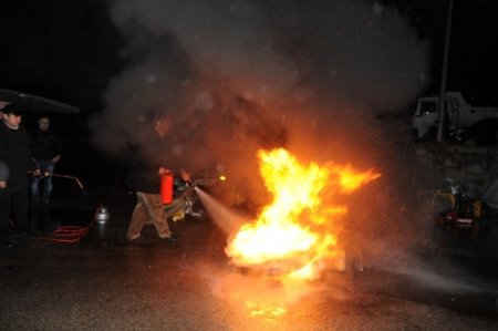 Türkiye'nin ilk gece arama kurtarma tatbikatı Artvin'de yapıldı