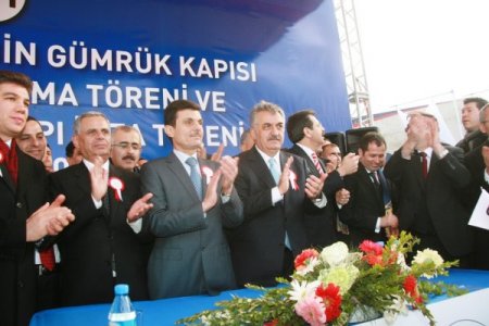 Türkiye’nin İlk Ortak Kullanımlı Sınır Kapısının Temeli Atıldı