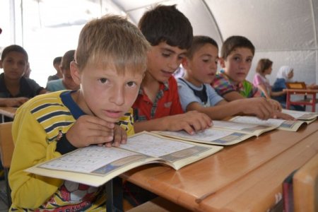 Türkiye’nin kucak açtığı Suriyeli çocuklar eğitime başladı