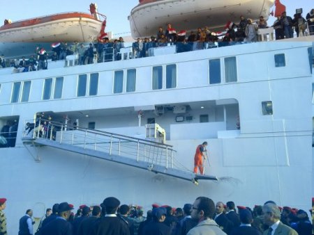 Türkiye’nin Libya’dan Tahliye Ettiği Mısırlılar İskenderiye’ye Getirildi