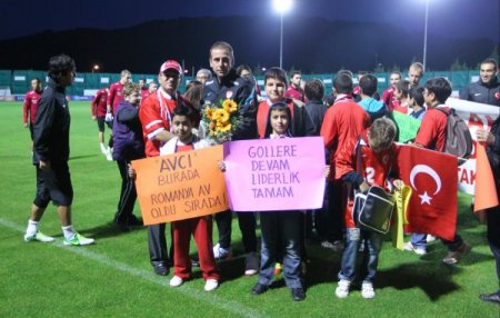 Türkiye'nin Romanya maçı hazırlıkları devam etti