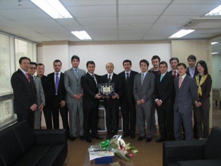 Türkiye'nin Seul Büyükelçisinden Veda Ziyareti