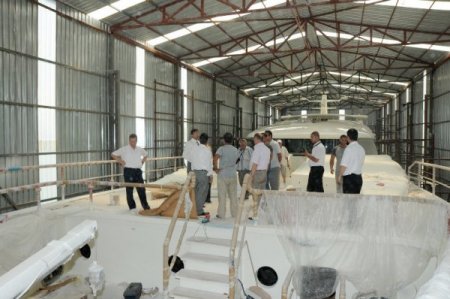 Türkiye'nin Türk Bandıralı En Büyük Yatı Suya İniyor