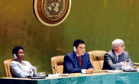 Türkmen Lider Berdimuhamedov, Abd'ye Gidecek