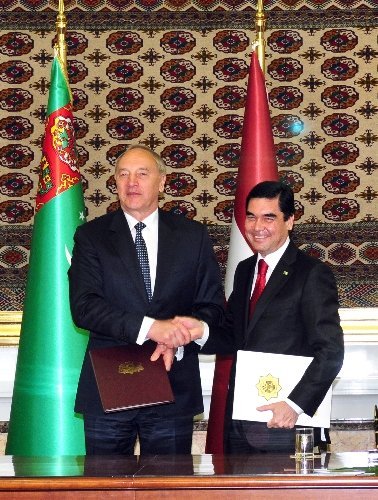 Türkmenistan ile Letonya ilişkilerinde yeni dönem