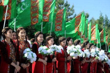 Türkmenistan'da At Bayramı