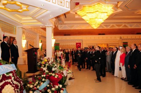 Türkmenistan’da Cumhuriyet resepsiyonuna büyük ilgi