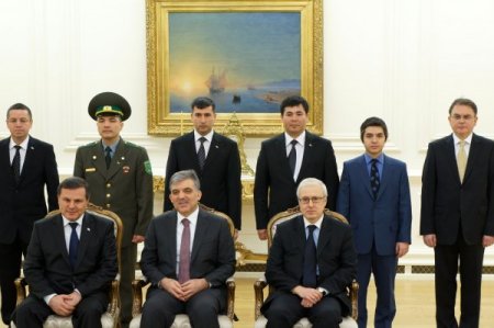 Türkmenistan'ın Ankara Büyükelçisi Gül'e güven mektubunu sundu